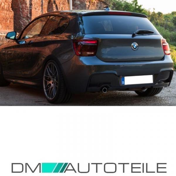 AN Umbau Sport-Performance Bodykit +Spoiler+ Diffusor 2 Rohr passt für BMW 1er F20 5-Türer 11-15
