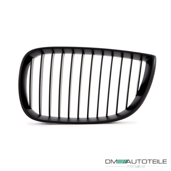 Set Performance Kühlergrill Schwarz Matt passend für BMW 1er E87 E81 Bj 04-07