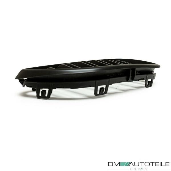 2x Doppelsteg Kühlergrill Grill Schwarz Matt passend für BMW 2er F22 F23 + M-Paket 14