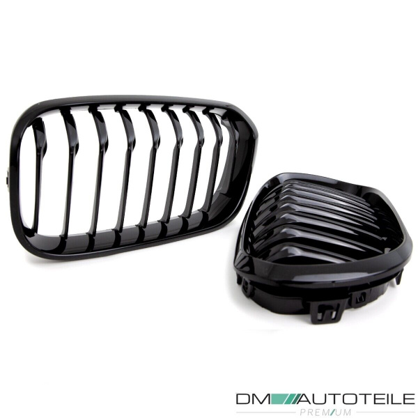 Sport-Performance Kühlergrill Schwarz Glanz passend für BMW 1er F20 F21 LCI ab 2015