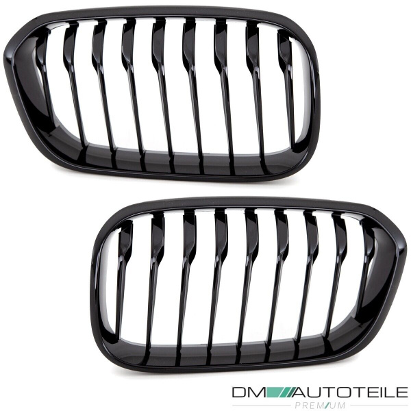 Sport-Performance Kühlergrill Schwarz Glanz passend für BMW 1er F20 F21 LCI ab 2015