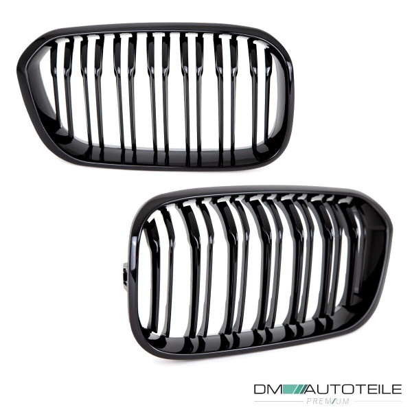 Kühlergrill Sport-Performance Schwarz Glanz passt für BMW 1er F20 F20 LCI 15-19