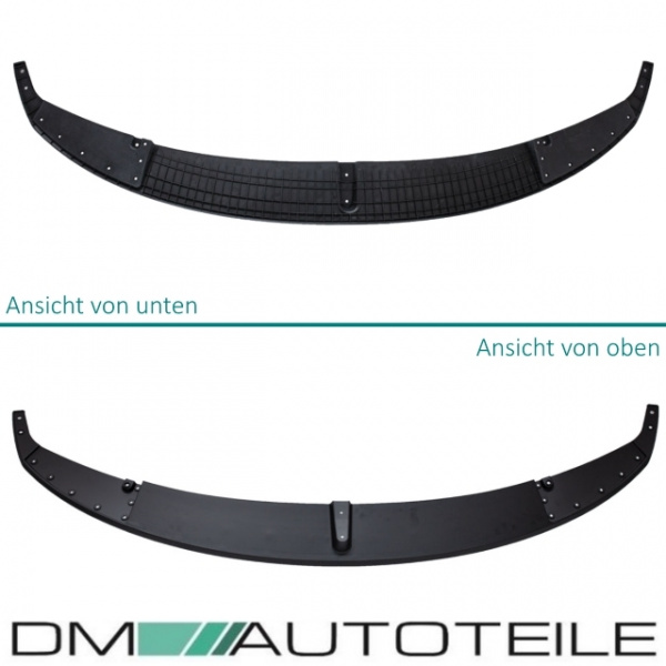 Sport Frontspoiler + Zubehör + 3M passend für BMW F30 F31 mit M-Paket  2011-2019