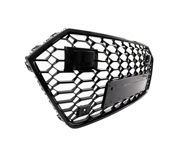 Upgrade Sportgrill / Kühlergrill für Audi A7 (C8) 18+ Hochglanz schwarz