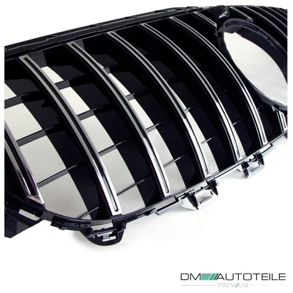 Kühlergrill Chrom passt für Mercedes E-Klasse W213 S213 C238 A238 ab 2016 Sport-Panamericana GT