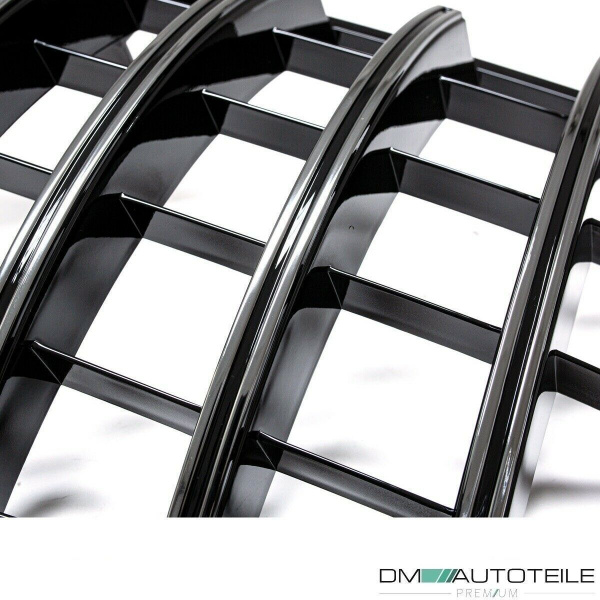 Kühlergrill Schwarz Chrom passend für Mercedes GLE C292 Coupe ab bj. 2015 auf Sport-Panamericana GT