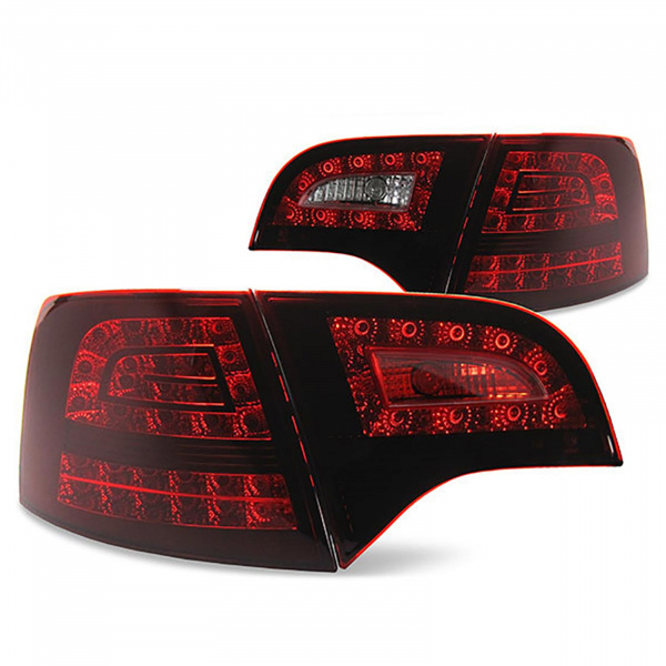 LED Upgrade Design Rückleuchten für Audi A4 B7 (8E) Avant 04-08 rot/rauch