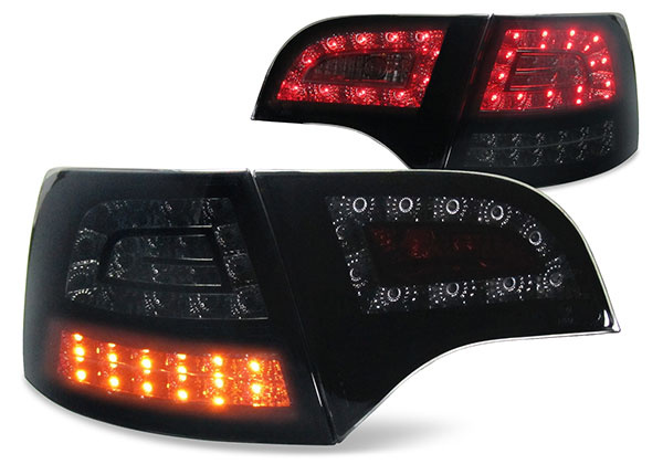 LED Upgrade Design Rückleuchten für Audi A4 B7 (8E) Avant 04-08 schwarz/rauch