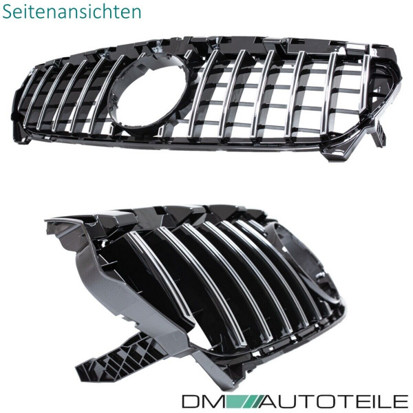 Kühlergrill Chrom passend für Mercedes CLA W117 bj 13-16 auch A45 AMG auf GT Sport- Panamericana