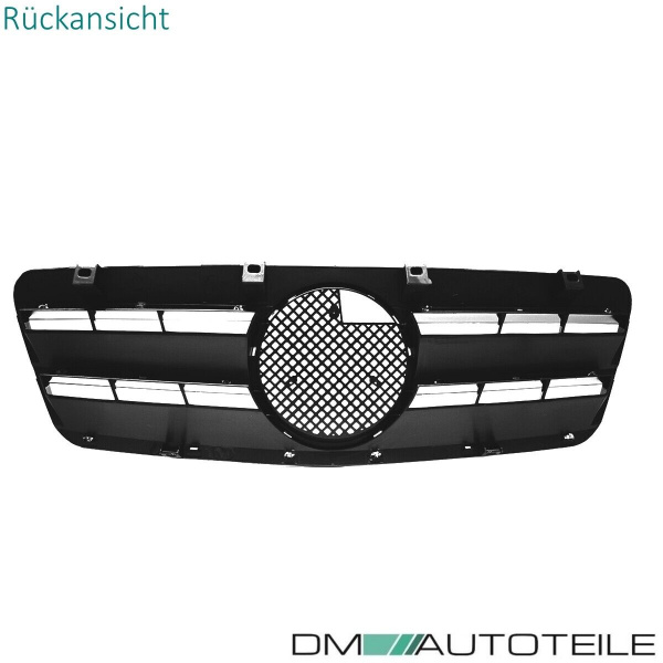 Mercedes CLK W208 C208 A208 Gitter Grill Kühlergrill Schwarz glänzend 1997-2003
