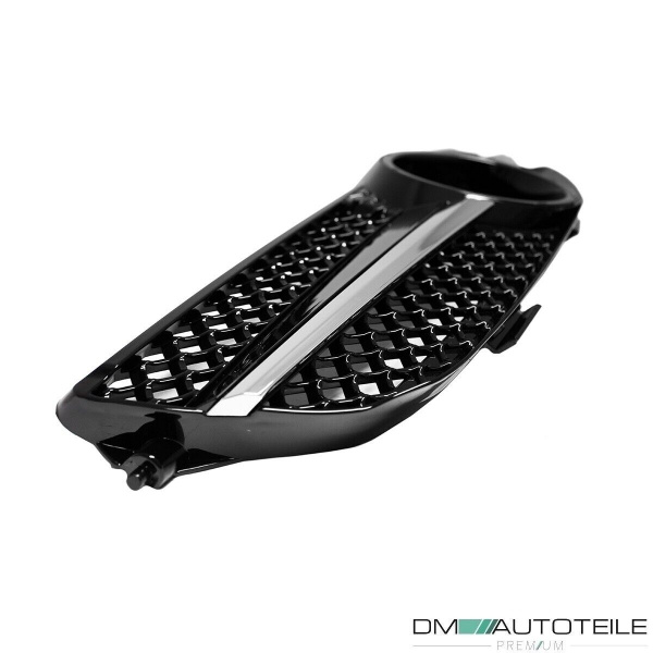 Mercedes CLK W209 C209 Kühlergrill Waben Front Grill Schwarz Chrom Bj Mopf 05-09