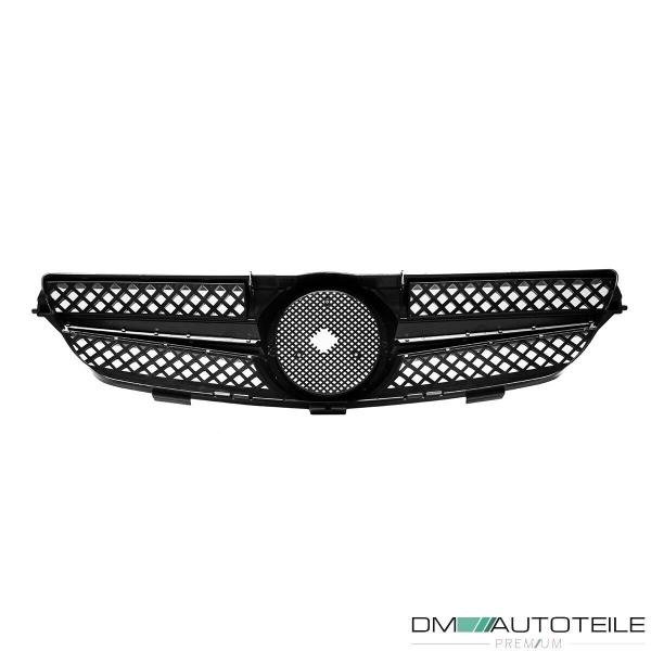 Mercedes CLK W209 C209 Kühlergrill Waben Front Grill Schwarz Chrom Bj Mopf 05-09