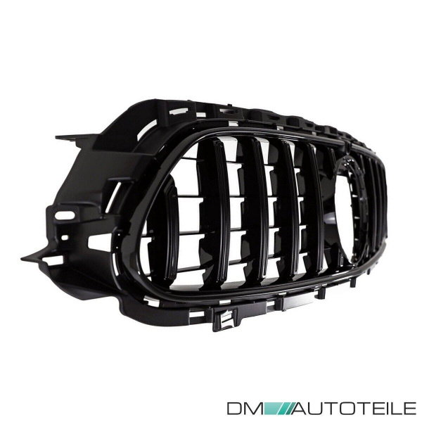 Kühlergrill Schwarz glanz passt für Mercedes E-klasse W213 S213 A213 C213 ab Bj 2020> auch Kamera auf Panamericana GT