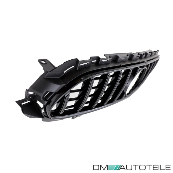 Kühlergrill Schwarz glanz passt für Mercedes E-klasse W213 S213 A213 C213 ab Bj 2020> auch Kamera auf Panamericana GT