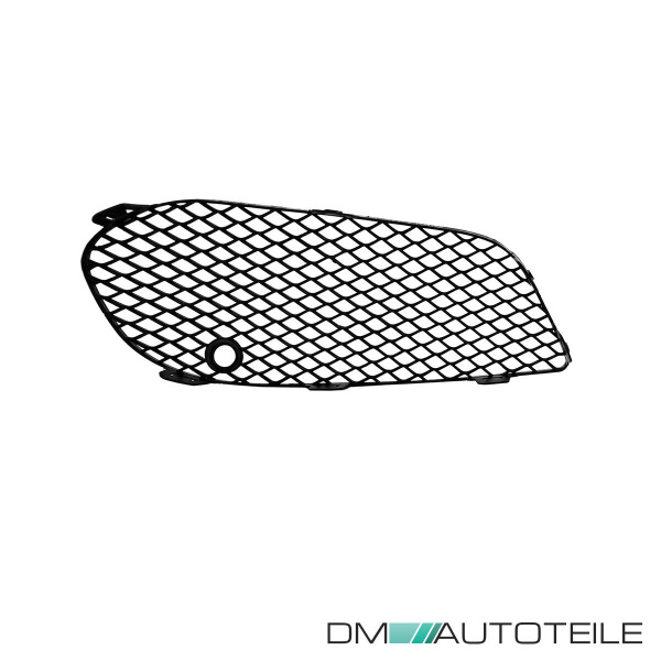 Kühlergrill + Gitter Waben Schwarz Glanz passend für Mercedes C Klasse W205 S205 14-18 mit AMG Line auf Set Panamericana GT