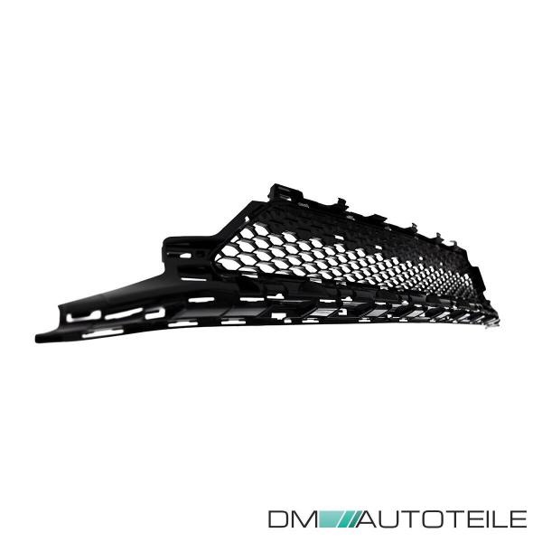 Kühlergrill + Gitter Waben Schwarz Glanz passend für Mercedes C Klasse W205 S205 14-18 mit AMG Line auf Set Panamericana GT