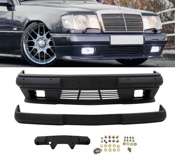 Klassik Design Bodykit Set für Mercedes Benz E-Klasse W124 85-95 Front + Heck + Seite