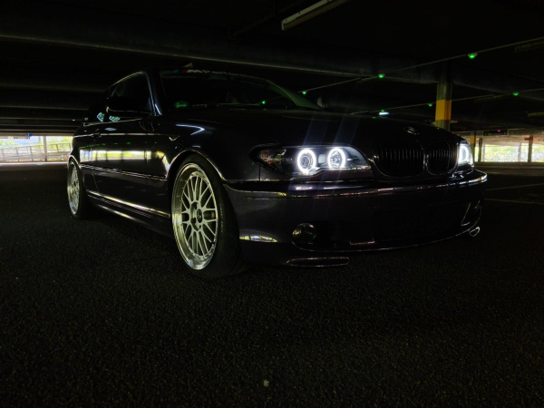 Xenon CCFL Angel Eyes Scheinwerfer für BMW 3er E46 Coupe und