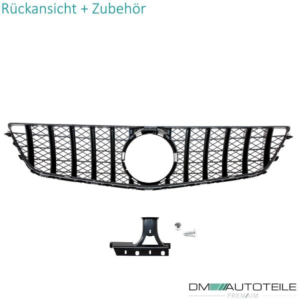 Kühlergrill Chrom passt für Mercedes E-Klasse W207 Coupe Cabrio 09-13 auf Sport-Panamericana GT