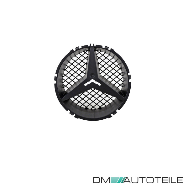 Kühlergrill Komplett Schwarz passt für Mercedes E-Klasse Coupe Cabrio W207 nicht für AMG E63 ab Bj 09-13