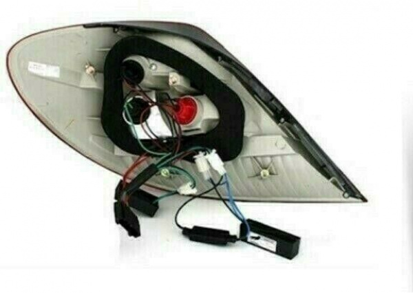 LED Upgrade Design Rückleuchten für Mercedes Benz SLK R171 04-11 schwarz/rauch mit LED Nebelschlußlicht