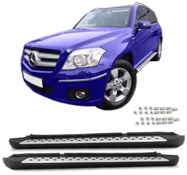Upgrade Design Trittbretter / Einstiegsleisten für Mercedes Benz GLK X204 08-15 mit ABE