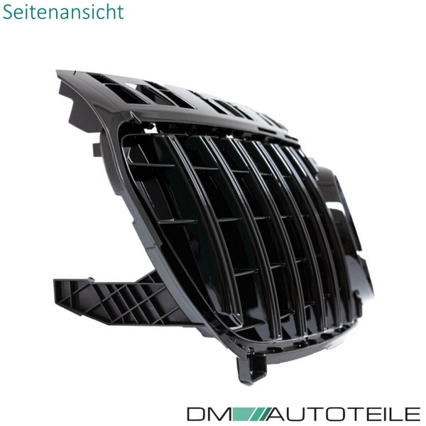 Umbau Sport Kühlergrill Schwarz passend für Mercedes W176 Vor Mopf 12-15 auf Panamericana GT