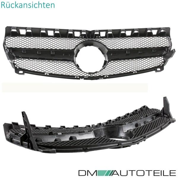 Sport Kühlergrill Schwarz Glanz passt für Mercedes A-Klasse W176 ab 13-15 nicht für AMG 45