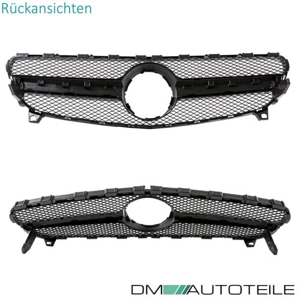 Sport Kühlergrill Schwarz glanz passt für Mercedes A-Klasse W176 Mopf ab 15-19 nicht A45 AMG