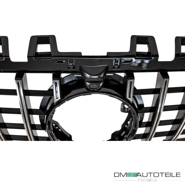 Kühlergrill Chrom passt für Mercedes A-Klasse W177 Bj ab 2018 auch 360° Kamera auf Sport-Panamericana GT