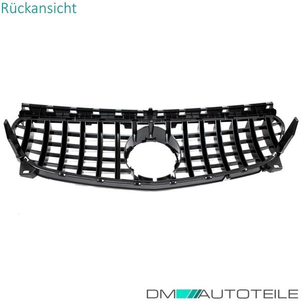 Kühlergrill schwarz passt für Mercedes CLA 117 Mopf 16-19 auf Sport-Panamericana GT