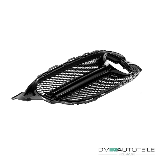 Facelift Kühlergrill Schwarz ohne Kamera passt für Mercedes C-Klasse W205 S205 auch AMG Mopf ab 2018