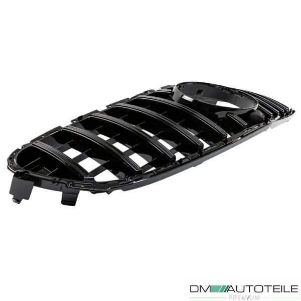 Kühlergrill Schwarz passt für Mercedes E-Klasse W212 S212 ab 2013-216 auf Sport-Panamericana GT