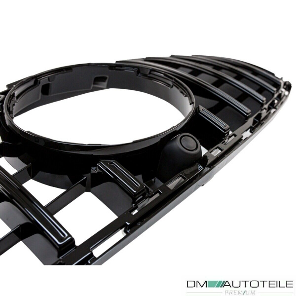 Kühlergrill Schwarz passt für Mercedes E-Klasse W212 S212 ab 2013-216 auf Sport-Panamericana GT