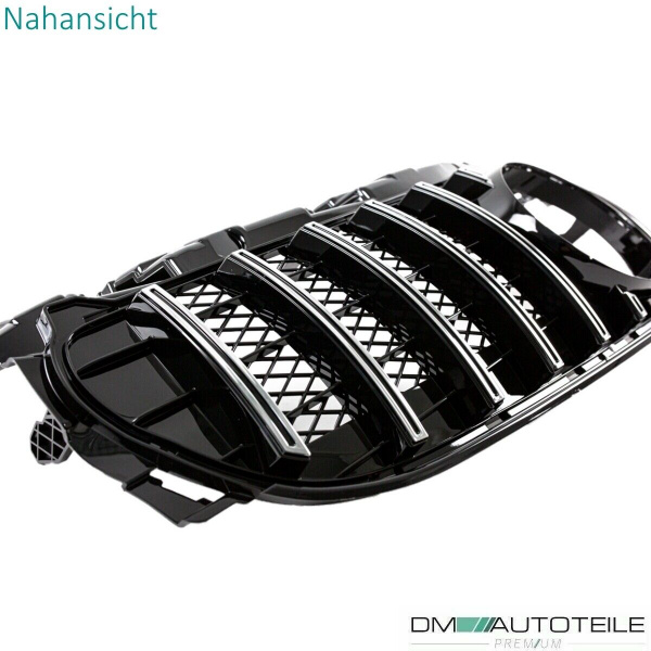 Kühlergrill Chrom passt für Mercedes R172 SLC ab 2016 Mopf auf Sport-Panamericana GT