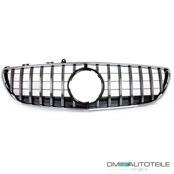 Kühlergrill chrom passt für Mercedes W218 CLS Bj 2015-2017 ohne Kamera auf Sport-Panamericana GT