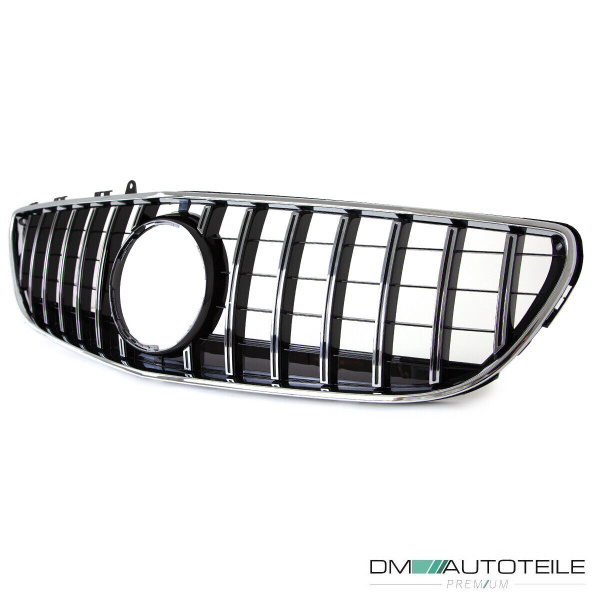 Kühlergrill chrom passt für Mercedes W218 CLS Bj 2015-2017 ohne Kamera auf Sport-Panamericana GT