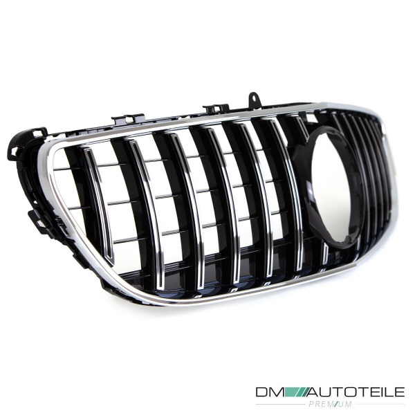 Kühlergrill chrom passt für Mercedes W218 CLS Bj 2015-2017 ohne Kamera auf Sport-Panamericana GT