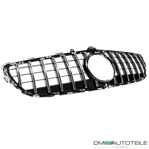 Kühlergrill Chrom passt für Mercedes W218 CLS für Kamera 14-18 Facelift auf Sport-Panamericana GT