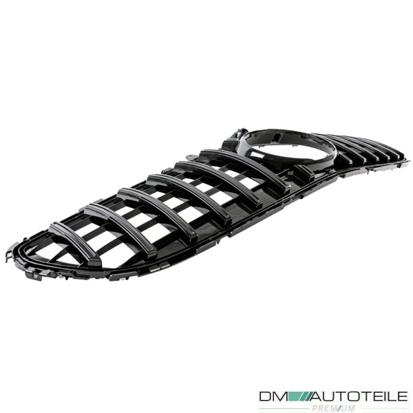Sport Kühlergrill Schwarz passt für Mercedes W218 CLS + Kamera 14-18 auf Panamericana GT
