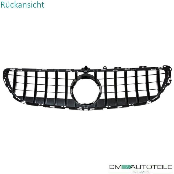 Sport Kühlergrill Schwarz passt für Mercedes W218 CLS + Kamera 14-18 auf Panamericana GT