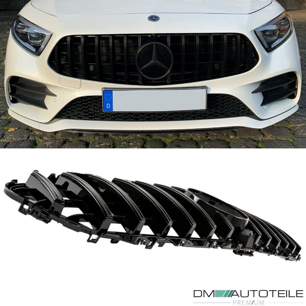 Kühlergrill Schwarz passt für Mercedes CLS C257 auch Kamera + PDC ab 2018 auf Sport-Panamericana GT