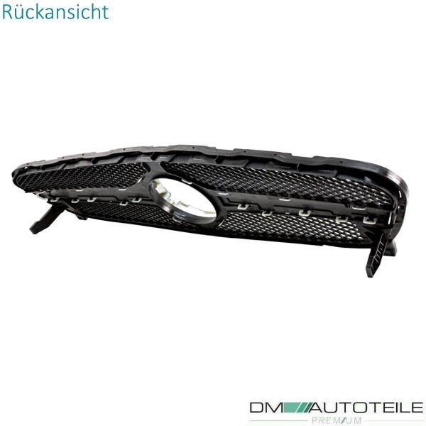 Sport Kühlergrill Silber Alu Matt passt für Mercedes GLA X156 ab 13-16 nicht AMG
