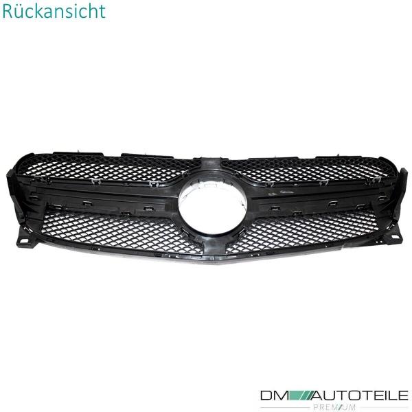 Kühlergrill Schwarz Glanz passt für Mercedes GLA X156 auch AMG Bj 13-16