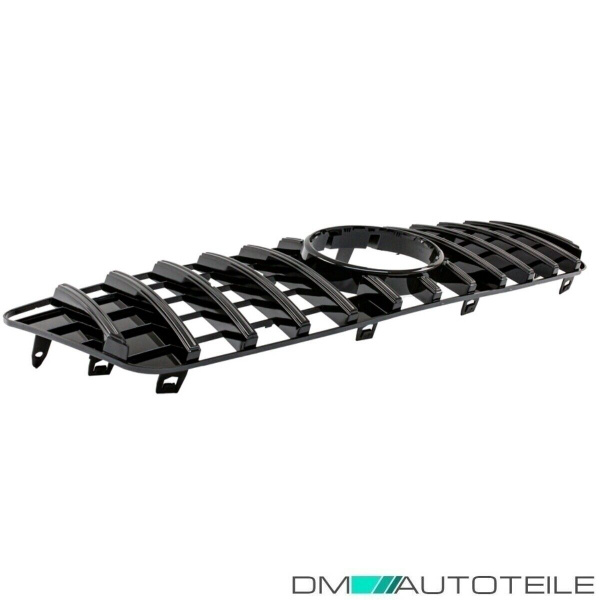 Kühlergrill Schwarz glanz passt für Mercedes ML W164 ab 09-11 Mopf Facelift auf Sport-Panamericana GT