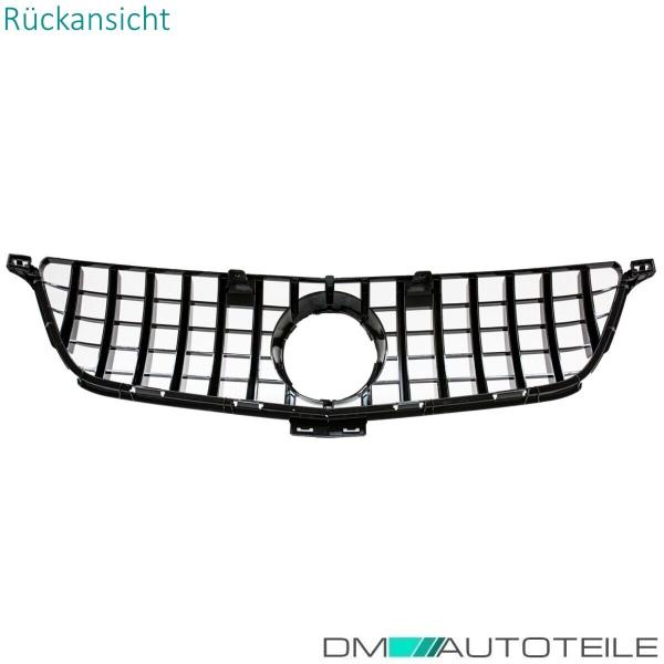 Kühlergrill Schwarz Chrom passt für Mercedes ML-Klasse W166 Bj 11-14 auf Facelift Sport-Panamericana GT