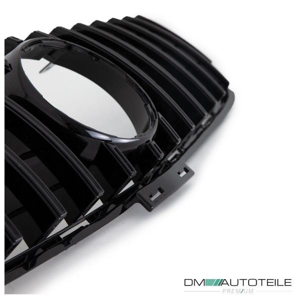 Kühlergrill Schwarz glanz passt für Mercedes ML-Klasse W166 ab 11-15 auf Sport-Panamericana GT
