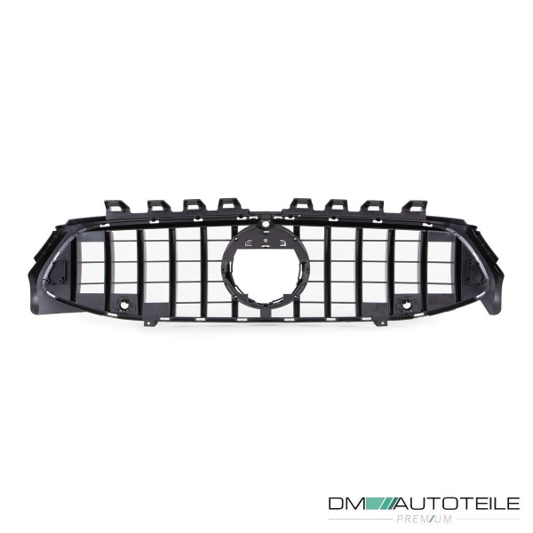 Kühlergrill Schwarz glanz passt für Mercedes CLA W118 ab 2019 für PDC & Kamera