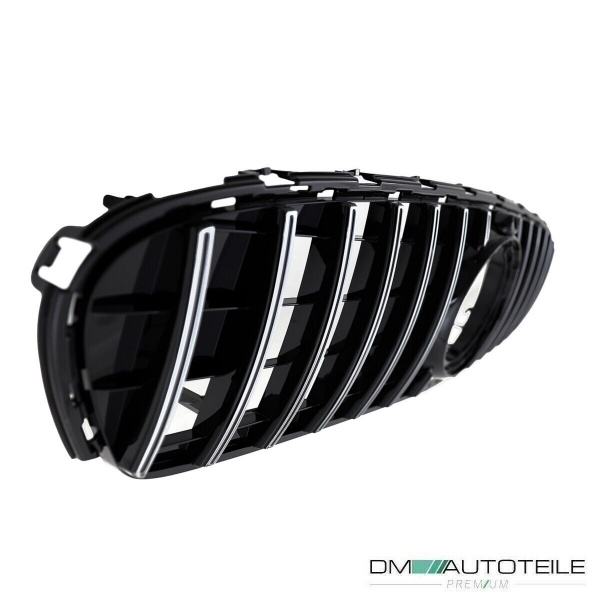 Kühlergrill Schwarz Chrom passt für Mercedes GLC X253 Facelift nur AMG Line Bj ab 2019