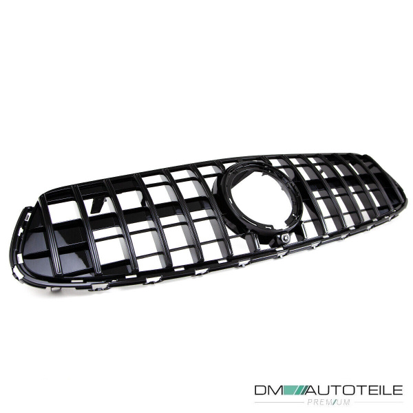 Kühlergrill Schwarz Komplett passt für Mercedes GLC X253 Facelift nur AMG Line Bj ab 2019 aus ABS